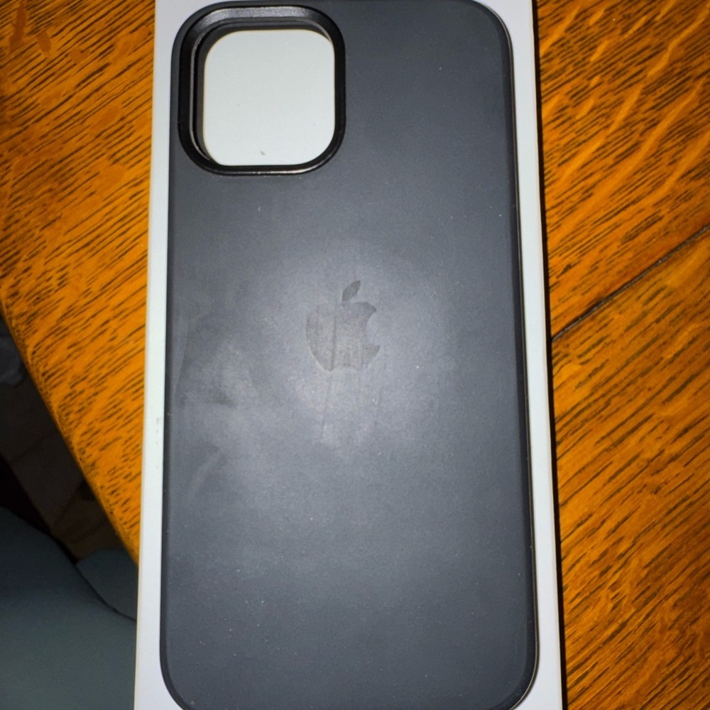 Apple iPhone 12 Pro Max Silicone Case - Dark Gray - Picture 3 of 4